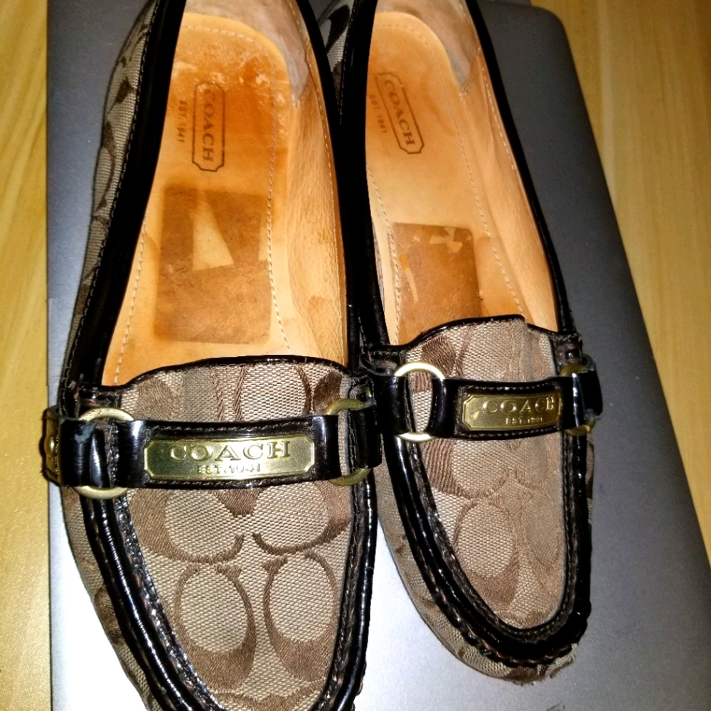 Coach Felisha loafers 8.5
